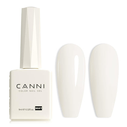 CANNI Vernis à Ongles Gel Milky blanc vue de face