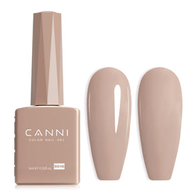 CANNI Vernis à Ongles Gel Nude Marron Clair, vue avant
