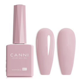 CANNI Vernis à Ongles Gel Rose Pâle 1Pcs vue de face