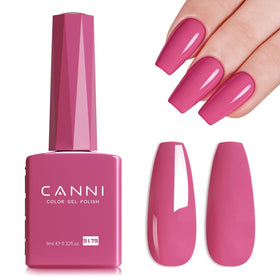 CANNI Vernis à Ongles Gel Rose Profond 9ml vue de face