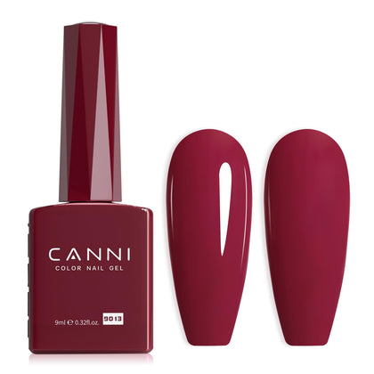 CANNI Vernis à Ongles Gel Rouge Foncé 41g vue de face
