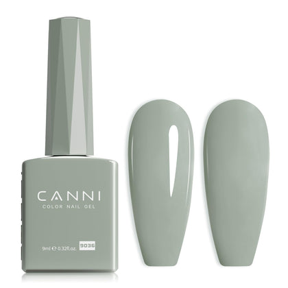 CANNI Vernis à Ongles Gel Vert Sauge bouteille avant