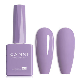 CANNI vernis à ongles gel violet bouteille avant
