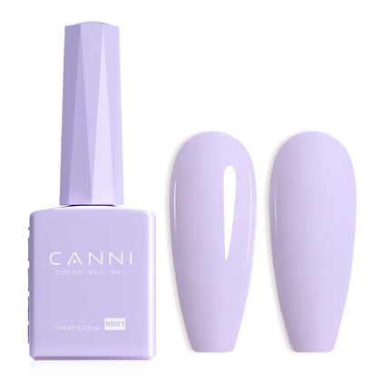 CANNI vernis à ongles gel violet bouteille vue de face