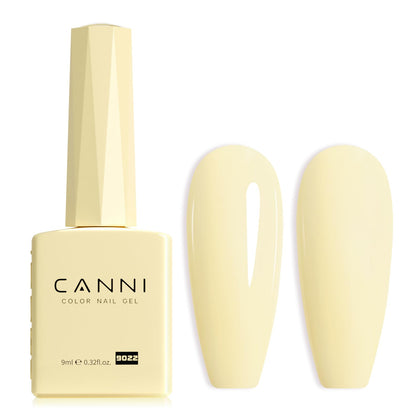 CANNI Vernis à Ongles Jaune Pastel bouteille vue avant