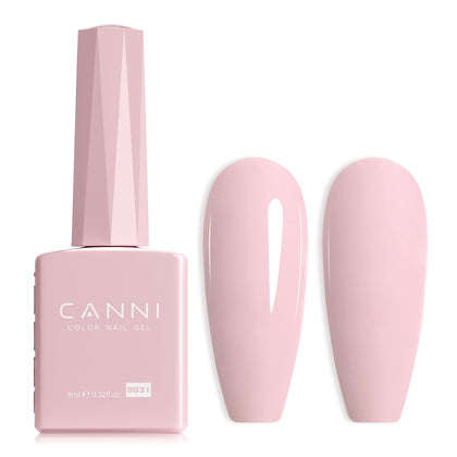 CANNI vernis à ongles rose clair en flacon coloré