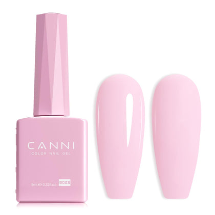CANNI vernis à ongles rose clair modèle avant avec finition brillante