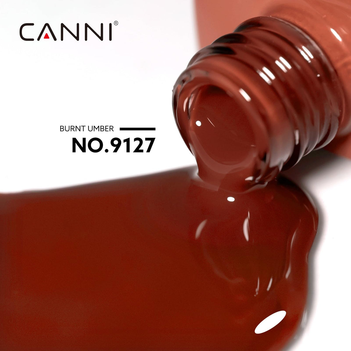 CANNI Vernis à Ongles Rouge 1Pcs bouteille vue arrière