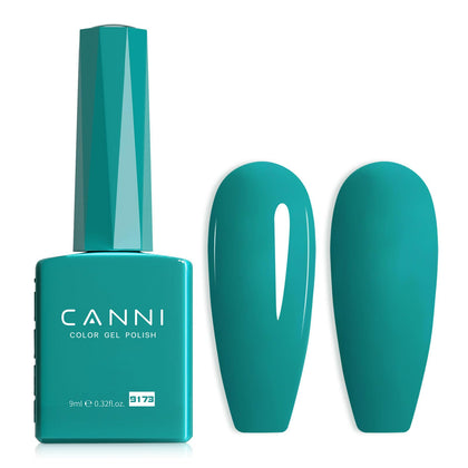 CANNI Vernis à Ongles Vert Émeraude bouteille avant