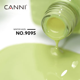 CANNI Vernis à Ongles Vert Pastel 1Pcs flacon ouvert