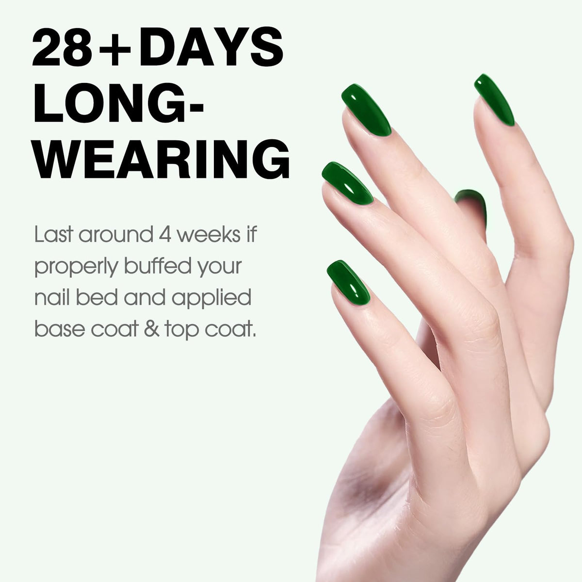 CANNI Vernis Gel 9ml Émeraude avec étiquette détaillant les ingrédients