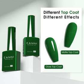 CANNI Vernis Gel 9ml Émeraude emballage et détails