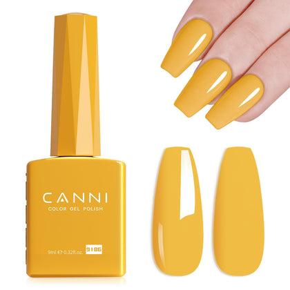 CANNI Vernis Gel 9ml Jaune Orangé vue avant