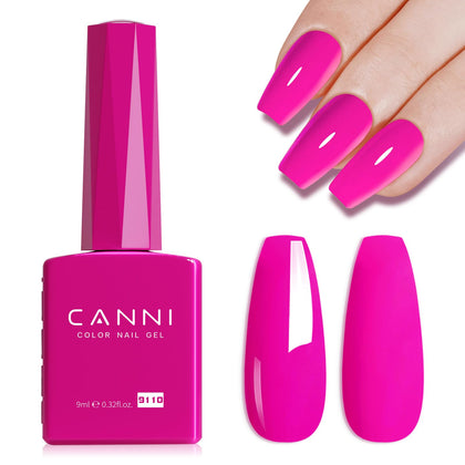 CANNI Vernis Gel 9ml Rose Corail Brillant - Vue avant