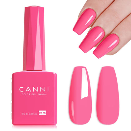 CANNI Vernis Gel 9ml Rose Foncé vue avant