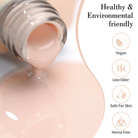 CANNI Vernis Gel 9ml Rose Nude flacon arrière