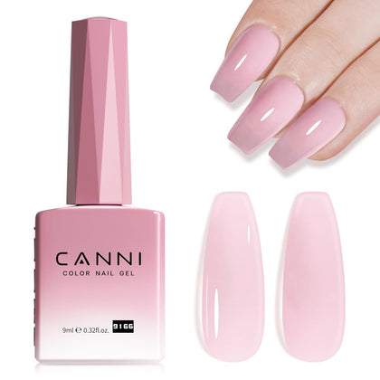 CANNI Vernis Gel 9ml Rose Pâle en flacon