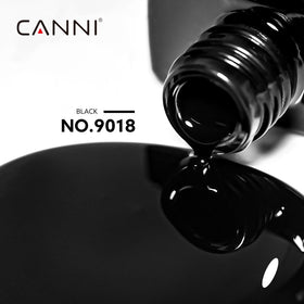 CANNI Vernis Gel Noir 50g Flacon arrière vue