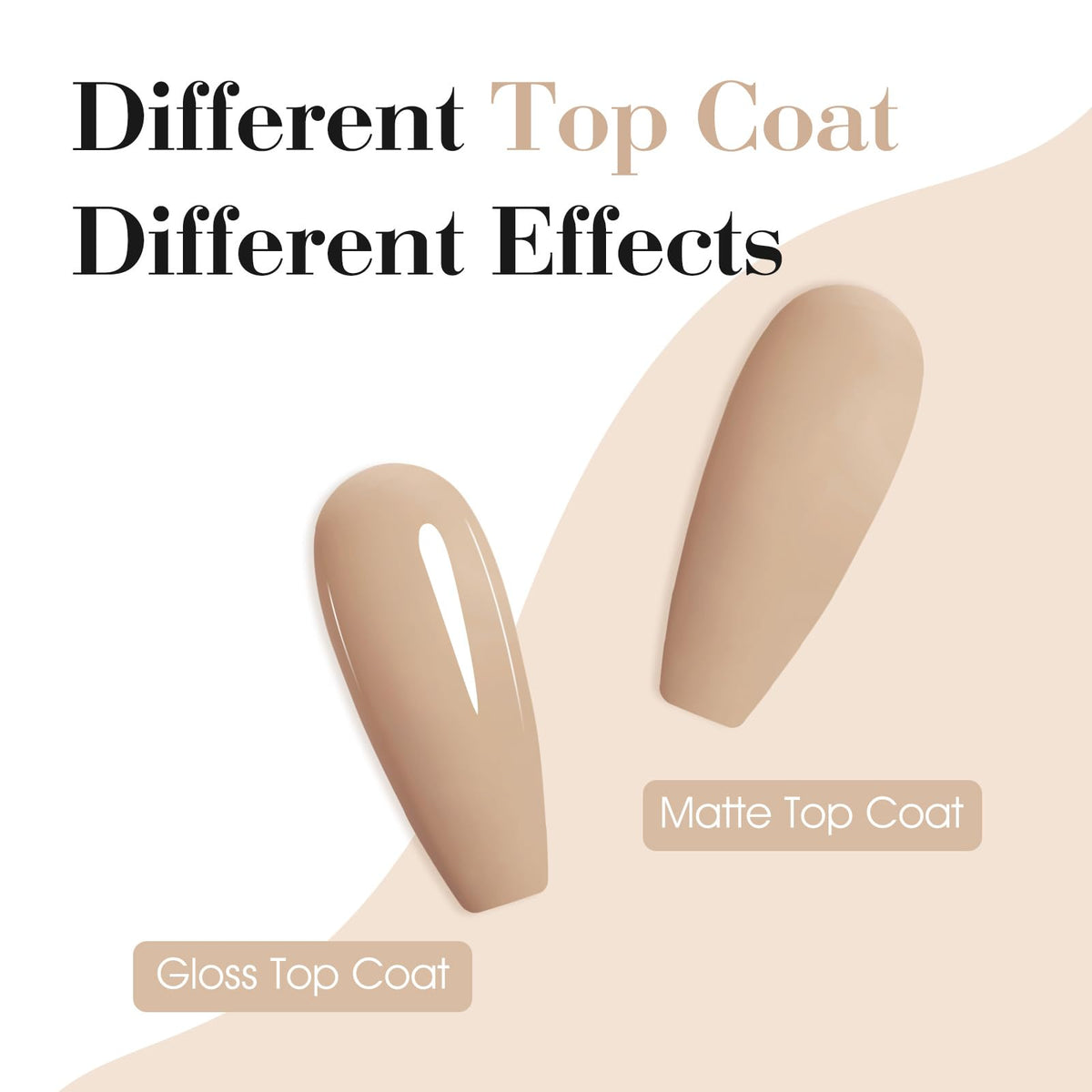 CANNI Vernis Gel Nude Brown 32g texture du produit