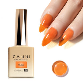 CANNI Vernis Gel Orange bouteille vue avant