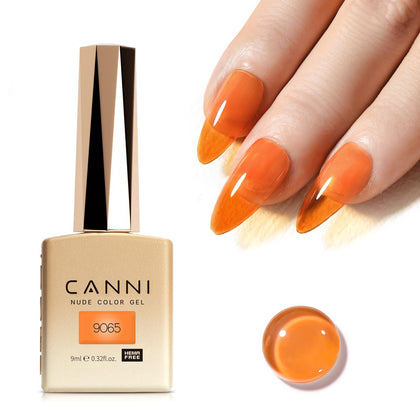CANNI Vernis Gel Orange bouteille vue avant