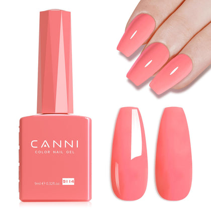 CANNI Vernis Gel Rose Pamplemousse 9ml vue avant