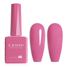 CANNI Vernis Gel Rouge Rose 41g vue de face