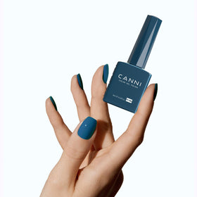 CANNI Vernis Gel Royal Bleu Profond 41g texture du gel