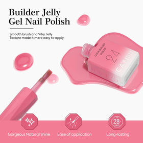 CANNI Vernis Gel sur une main féminine élégante