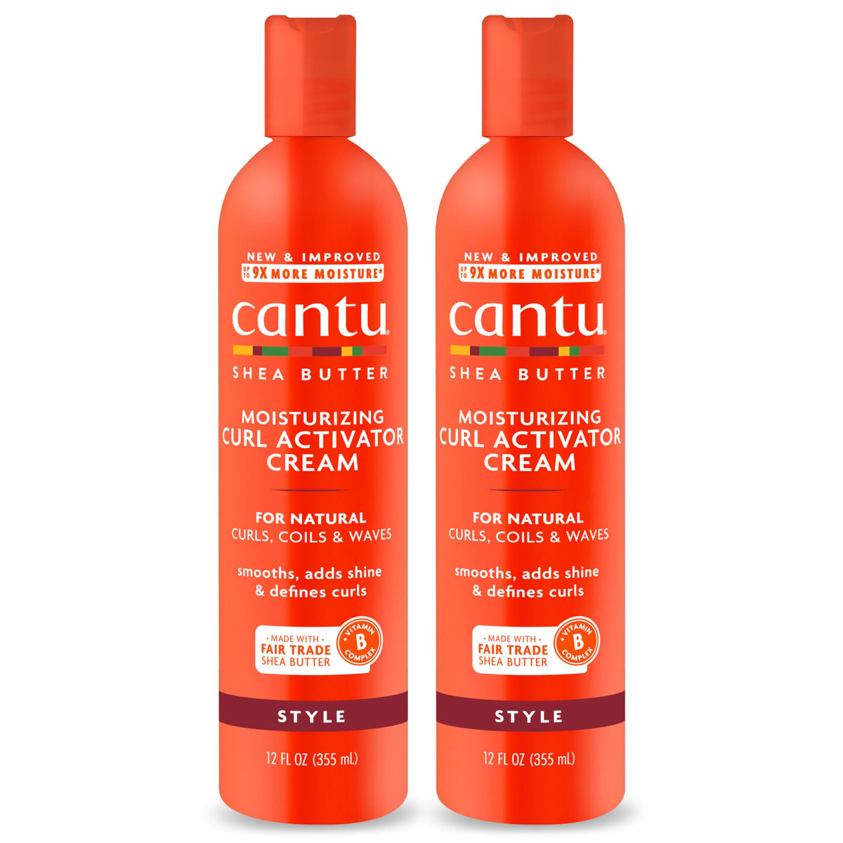 Cantu Crème Activateuse de Boucles 12 oz vue avant
