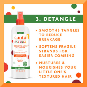 Cantu Set de Soins Capillaires pour Enfants - Emballage du produit