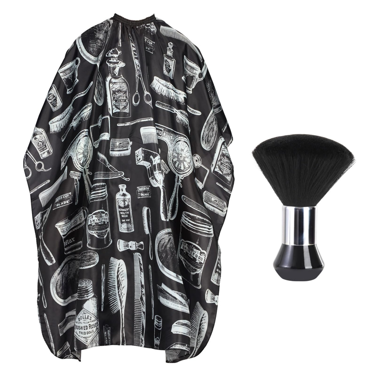 Cape de coiffure YELEGAI modèle avec bouton pression