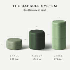 Capsules Cadence montrant l'étanchéité et la durabilité