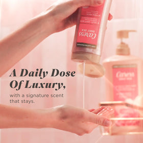 Caress Gel Douche dans une salle de bain moderne