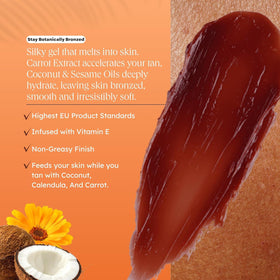 Carroten Gel Intensif de Bronzage en milieu de plage