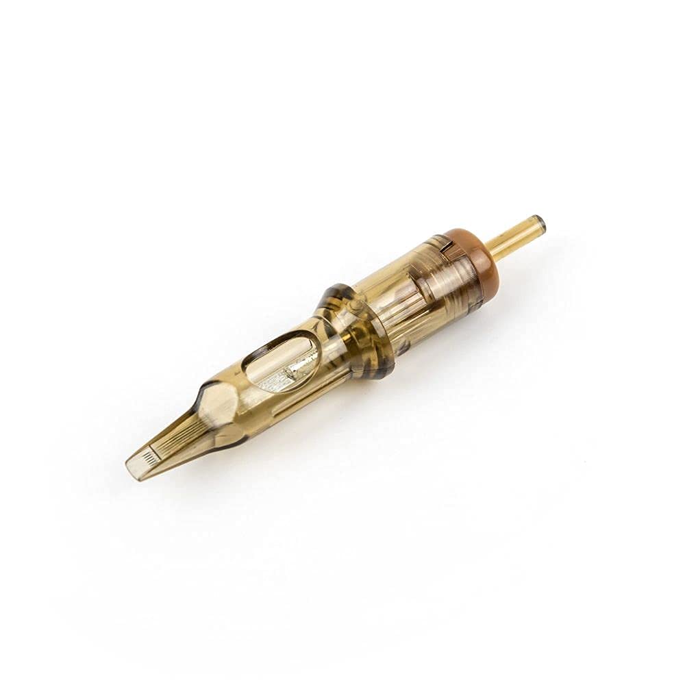 Cartouche d'aiguille Kwadron Curved Mag #10 Long Taper vue latérale