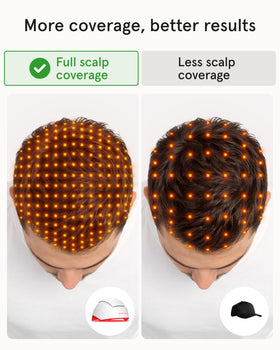 Casque iRestore Pro en utilisation à domicile