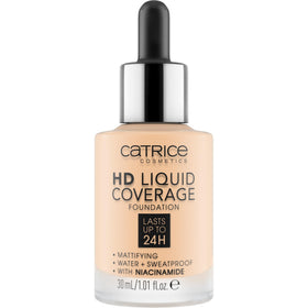 Catrice Fond de Teint HD Liquid Coverage 002 Porcelain Beige arrière vue