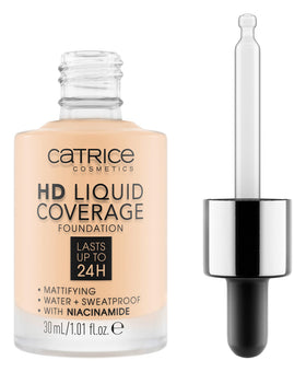 Catrice Fond de Teint HD Liquid Coverage 002 Porcelain Beige avant vue