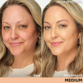 CC+ Cream Illumination avec applicateur visible, texture crémeuse