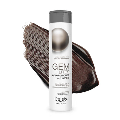 Celeb Luxury Colorwash Après-shampoing Colorant brun tahitien 281g face avant