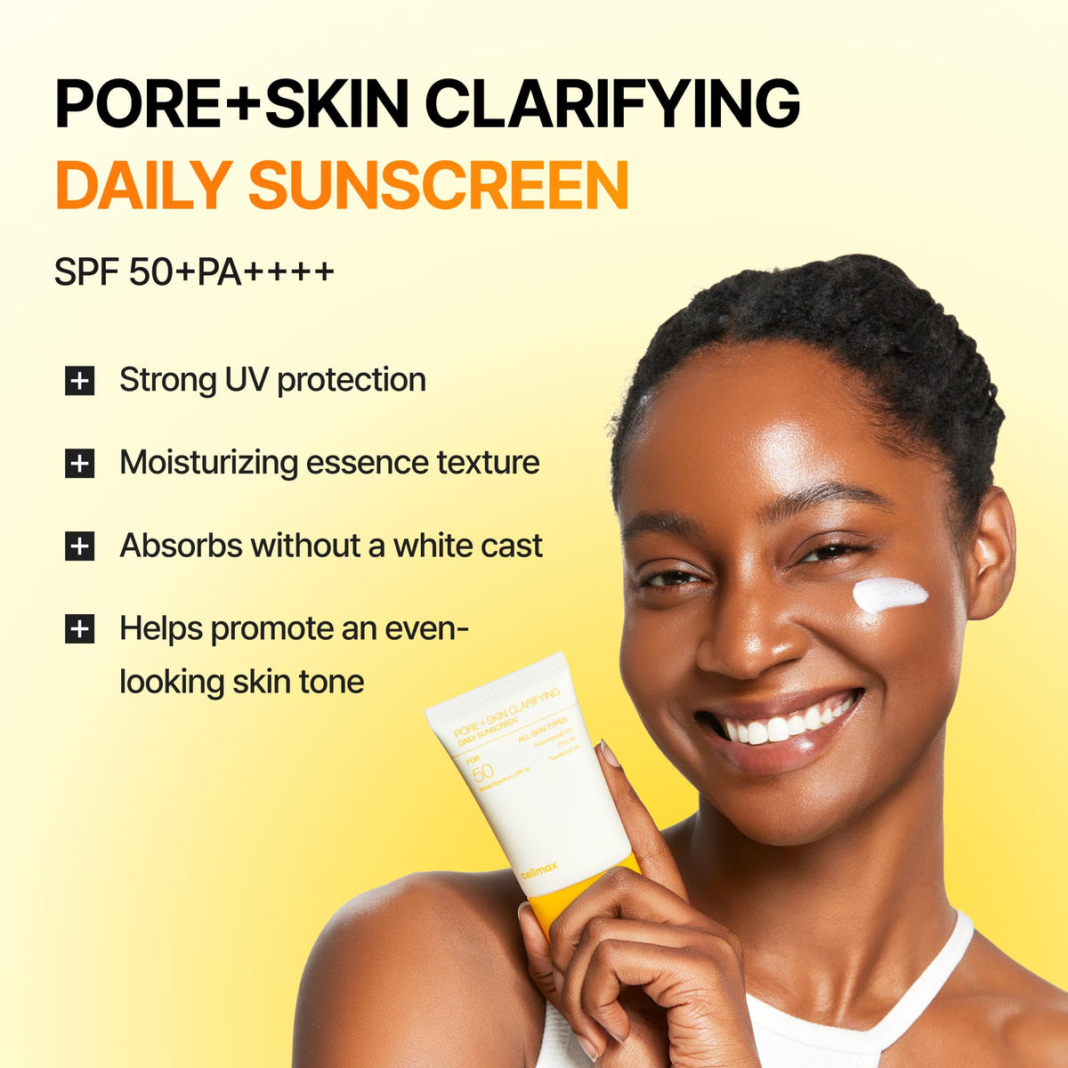 celimax Crème Solaire Quotidienne Pore+Skin 50ml côté
