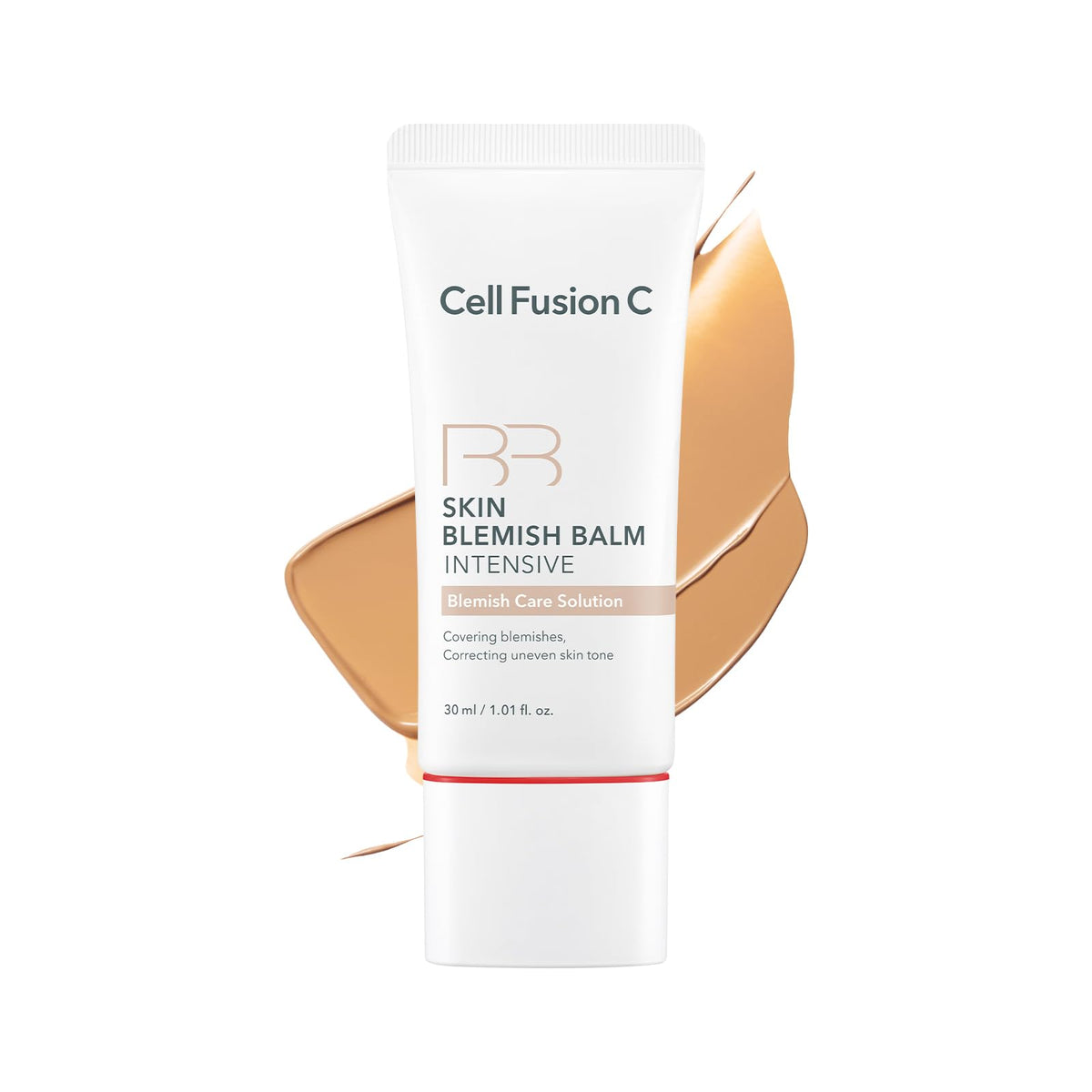 Cell Fusion C BB Cream No.27 Hazel avant et après application