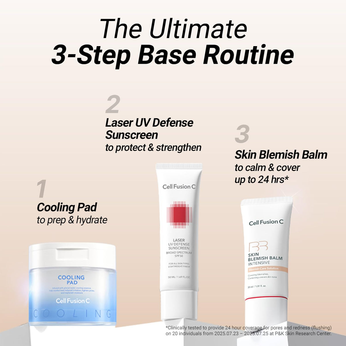 Cell Fusion C BB Cream No.27 Hazel dans un environnement de beauté
