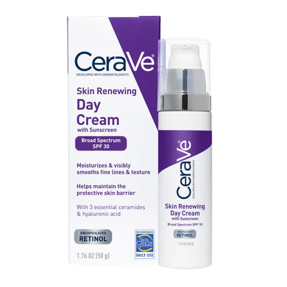 CeraVe Crème de Jour Hydratante Anti-Âge 118g vue de face
