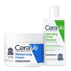 CeraVe Crème Hydratante 12oz vue avant avec étiquette