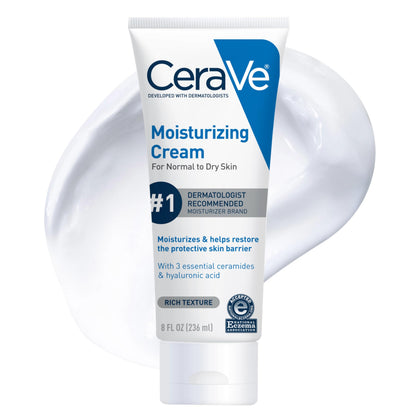 CeraVe Crème Hydratante 259g vue avant avec emballage