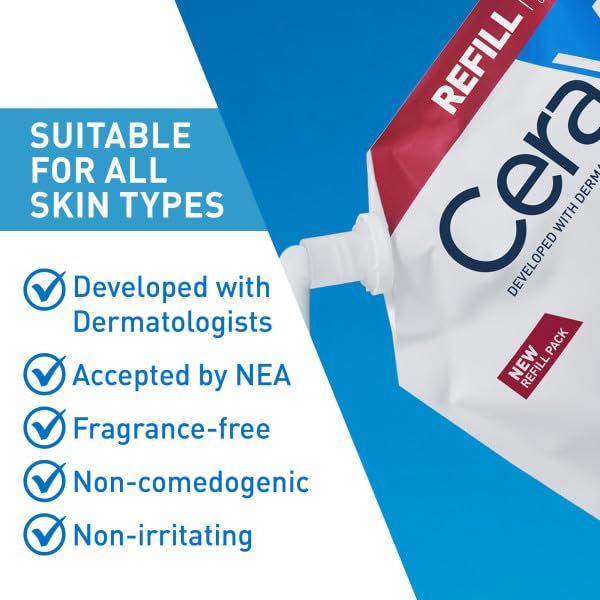 CeraVe Crème Hydratante Corps 465g texture riche