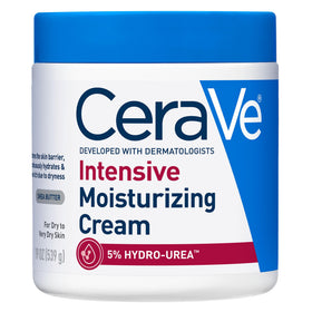 CeraVe Crème Hydratante Intense 610g vue avant avec couvercle