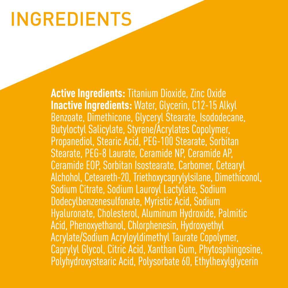 CeraVe Crème Solaire Minérale Hydratante SPF 30 en usage